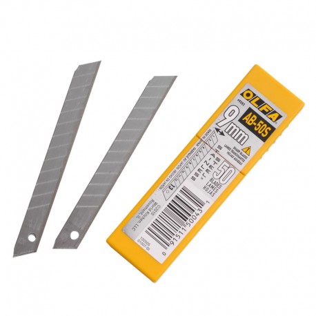 Safety Films Accessories 50 Blades Silver Olfa