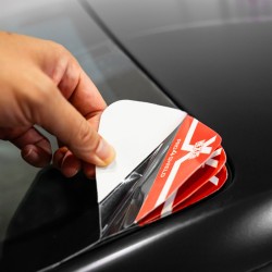 PRO4SHIELD - Clear PET windscreen protection tear-off 4 layers